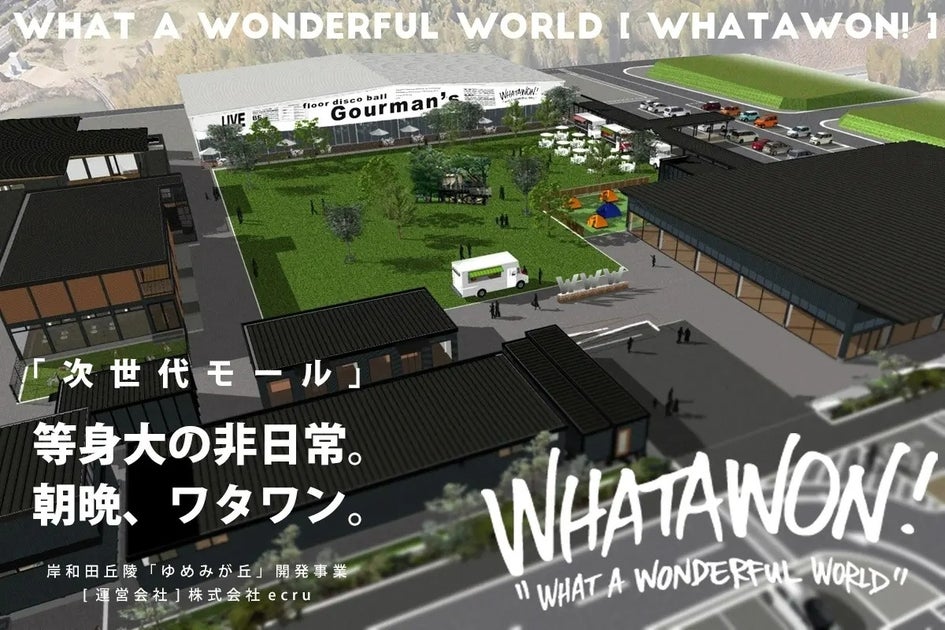 大阪・岸和田に2024年5月グランドオープン！おしゃれも、グルメも、カルチャーも体験できる大型複合施設「WHATAWON（ワタワン）」、出店店舗の第一弾として大型物販エリア「WBOX」15店舗を発表。