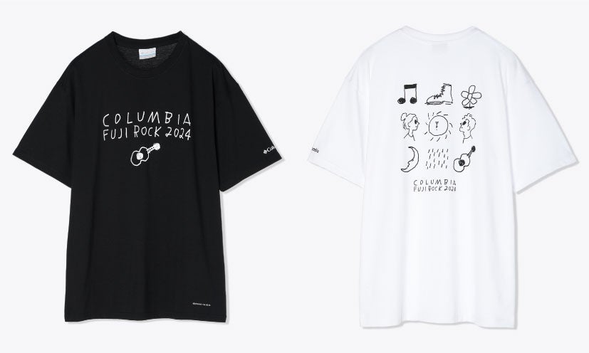 Columbia × FUJI ROCK FESTIVAL’2４コラボレーションＴシャツ 6月1４日(金)発売