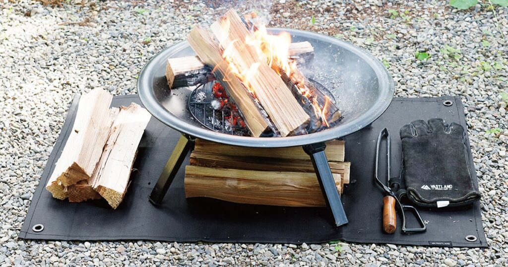 キャンプギアブランド「VASTLAND」、耐熱温度550℃を誇り、焚き火デビューにおすすめの「焚き火シート エントリーモデル」を2024/6/22（土）に発売