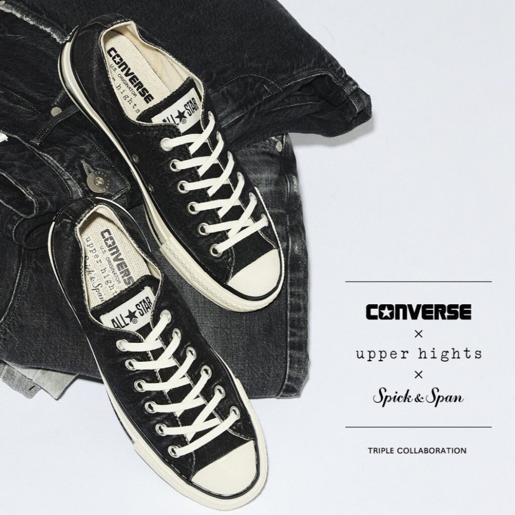 CONVERSE × upper hights × Spick & Span コラボスニーカーが登場！