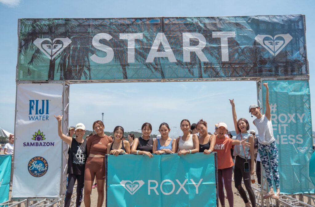 「ROXY FITNESS RUN SUP YOGA 2024」5年ぶりに横浜で開催！