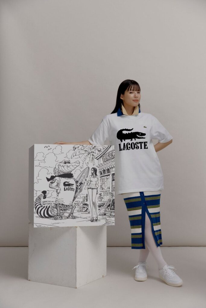 LACOSTE x ONE PIECEマンガの扉絵から始まったスペシャル・コラボレーションカプセル