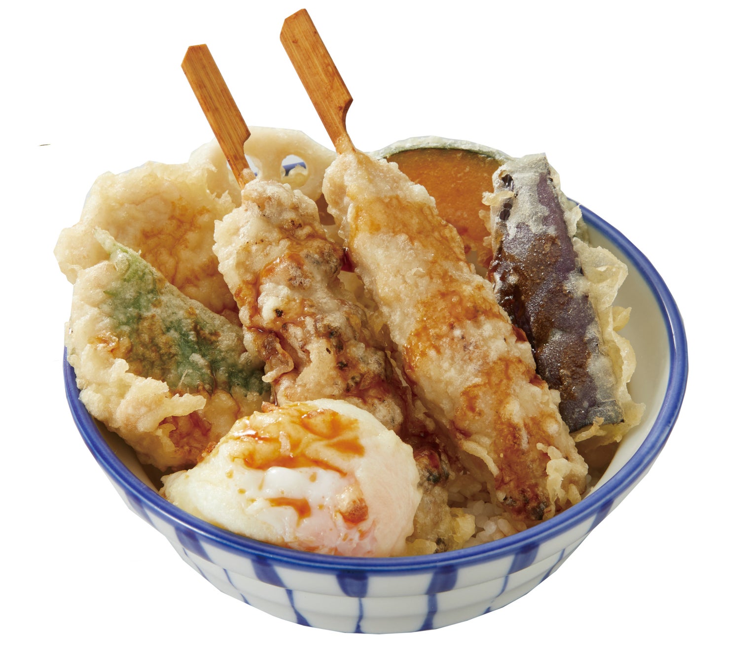 【天丼・天ぷら本舗 さん天】秋到来！8/22～「とりたま月見フェア」開催！とろ～り半熟卵の月見天丼が新登場