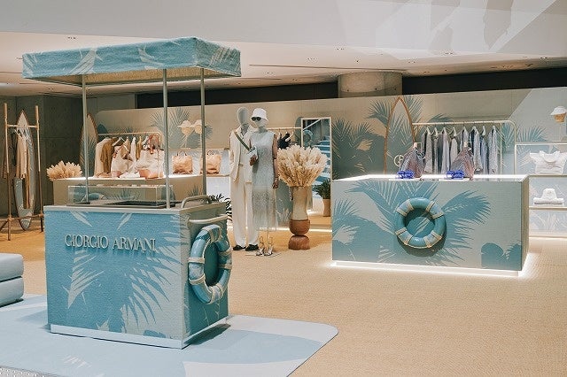 【ジョルジオ アルマーニ】世界巡回ツアー「MARE POP UP STORE」を表参道ヒルズで開催中