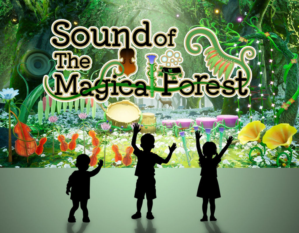 身体を使って音を楽しもう！音楽体験デジタルコンテンツ「Sound of The Magical Forest」を8月21日(水)に発売