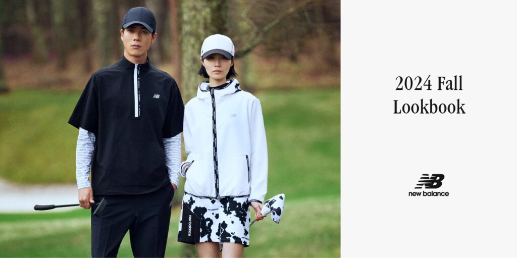 ニューバランス ゴルフ 8月23日(金)より2024年秋の新作コレクション Lookbook を New Balance Golf オフィシャルサイトにて公開