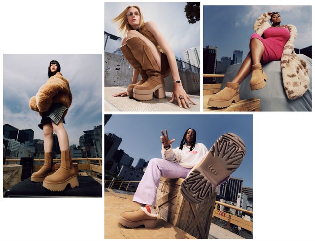 UGG 、2024 秋冬コレクションでクラシックブーツのフランチャイズを 「NEW HEIGHTS（新たな高み）」へ導く