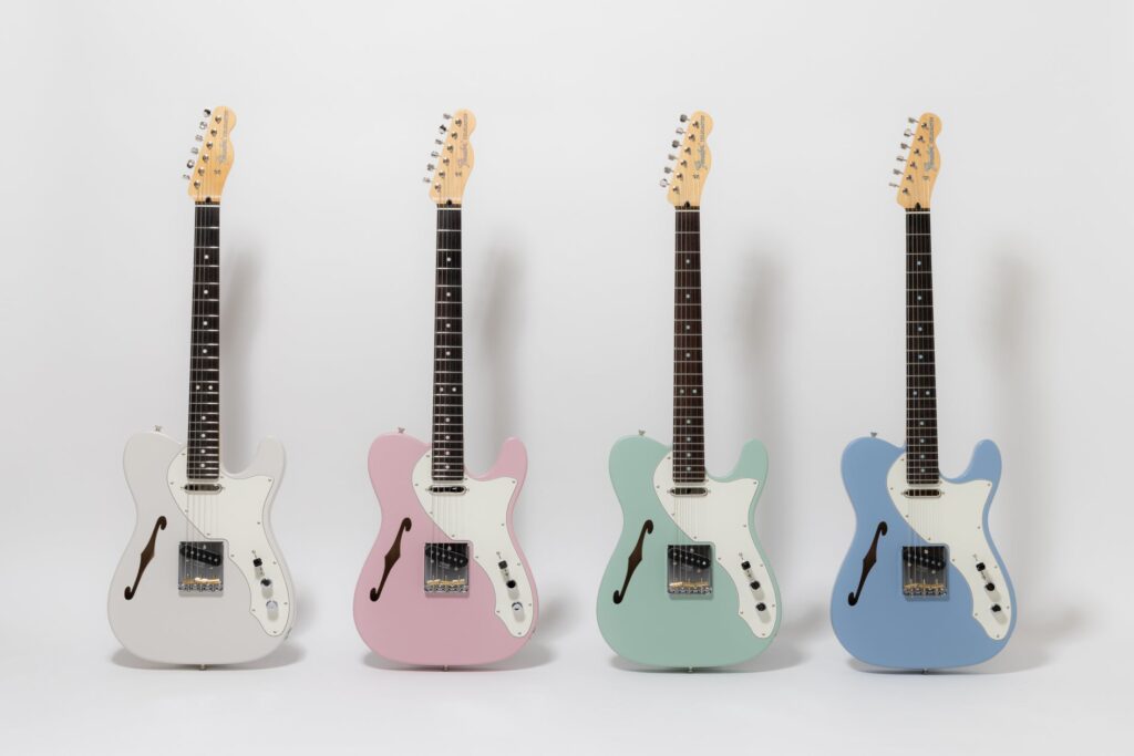 Fender(R)︎より2024年限定となる日本製新モデル【Made in Japan Limited Kusumi Color Telecaster(R) Thinline】9月20（金）より販売開始