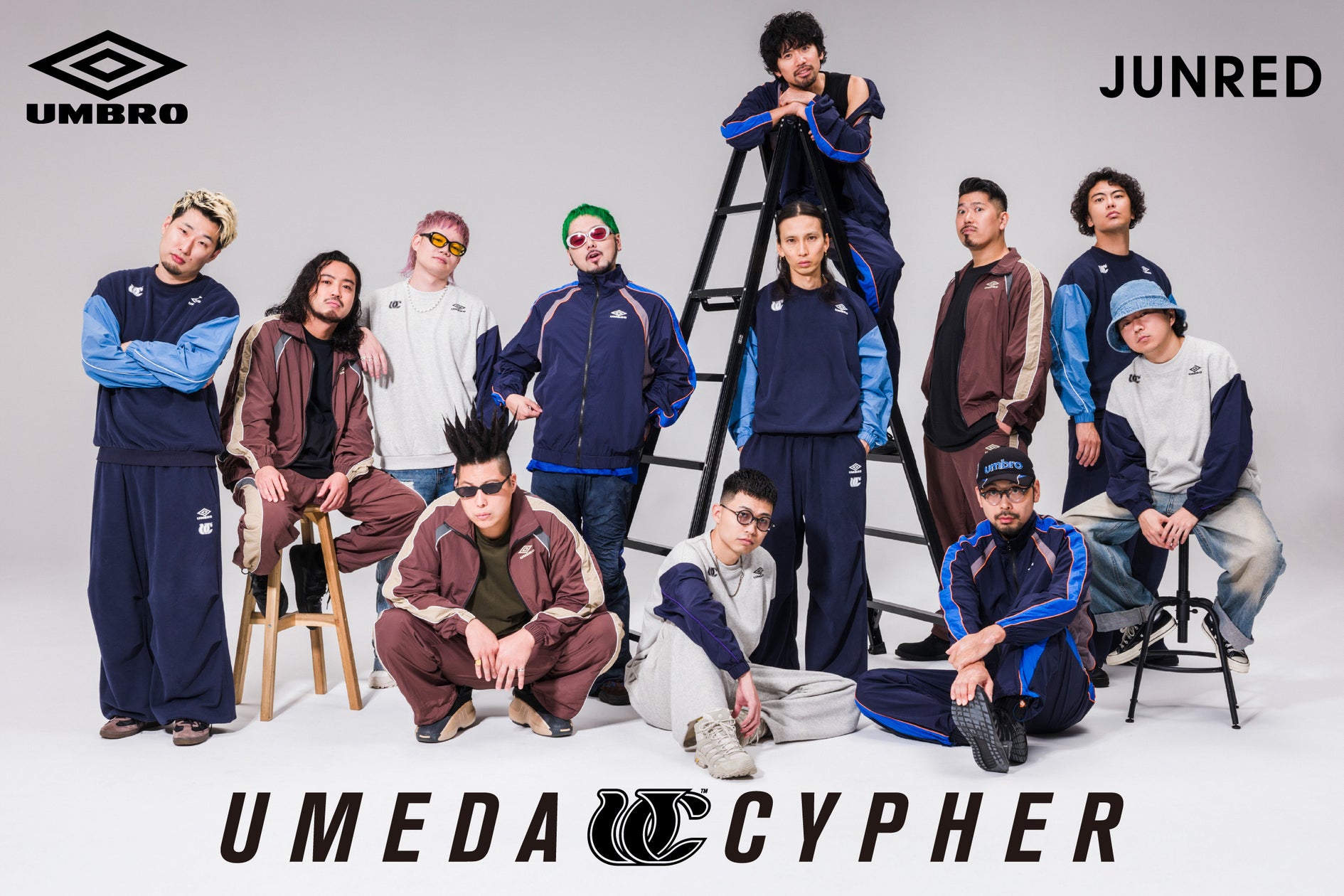 UMBRO×梅田サイファー×JUNREDがコラボレーションアイテムを発売 - SPOGEL