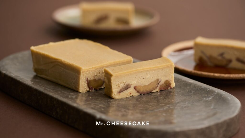 秋の味覚「栗」を愉しむ“Mr. CHEESECAKE MARRON COLLECTION”の第三弾！繊細な味わいの和栗をふんだんに使用した「MARRON TERRINE – Waguri -」が登場