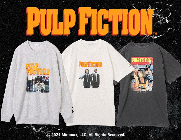 atmosから映画『PULP FICTION』とコラボレーションしたアパレルが登場