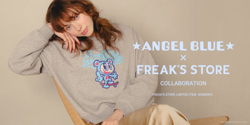 ANGEL BLUE35周年を記念して、FREAK’S STOREとのスペシャルコラボレーションが実現！