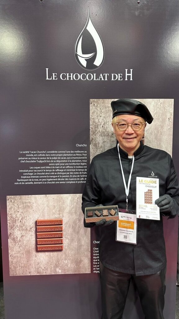 辻口博啓氏が手掛けるショコラトリー「LE CHOCOLAT DE H」能登の素材を使って復興への願いを表現した4粒のショコラが世界最大級のショコラ品評会で８回連続でゴールドタブレット（金賞）を受賞