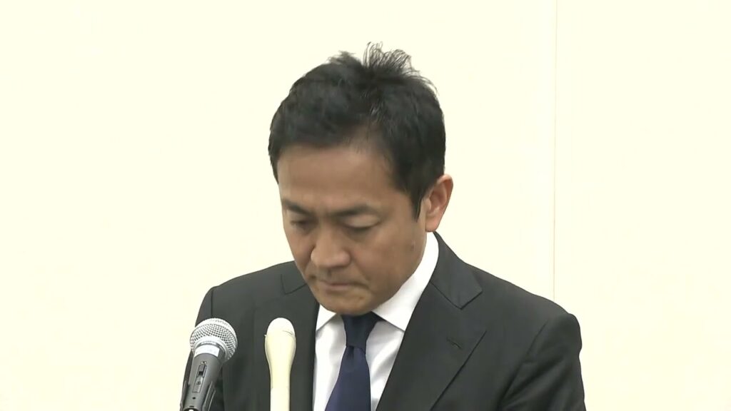 【国民民主党】涙目で謝罪…玉木代表 不倫報道を受けて「おおむね事実」