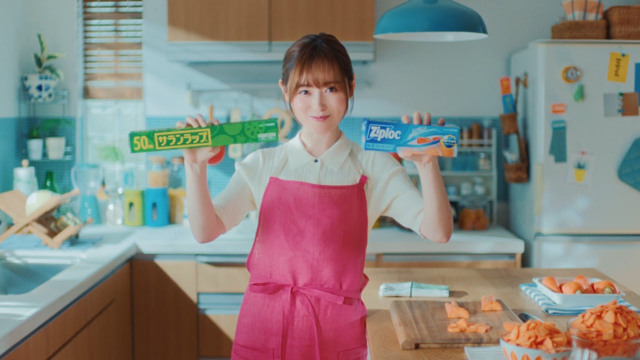 福原遥さんが“冷凍貯金”を使ってササっと料理！力士の「野菜がのこった