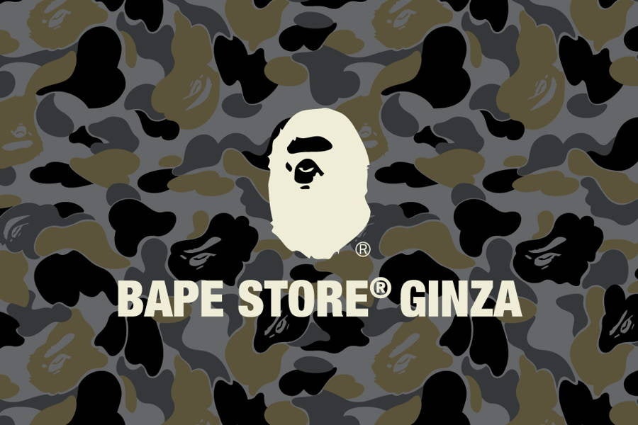 銀座初の路面店「BAPE STORE(R) GINZA」がオープン