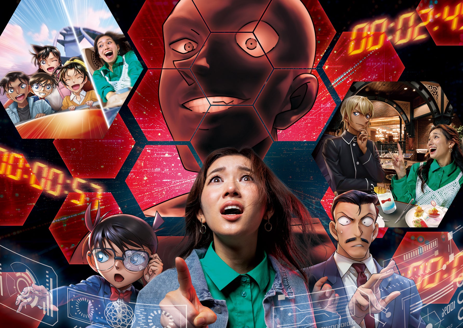 ユニバ】日本のエンタメも”NO LIMIT!“に『名探偵コナン・ワールド