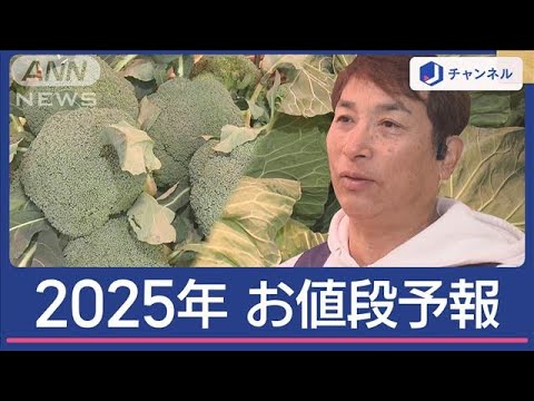 いつ何が買い時？　2025年の物価どうなる“お値段予報”【スーパーJチャンネル】(2025年1月6日)