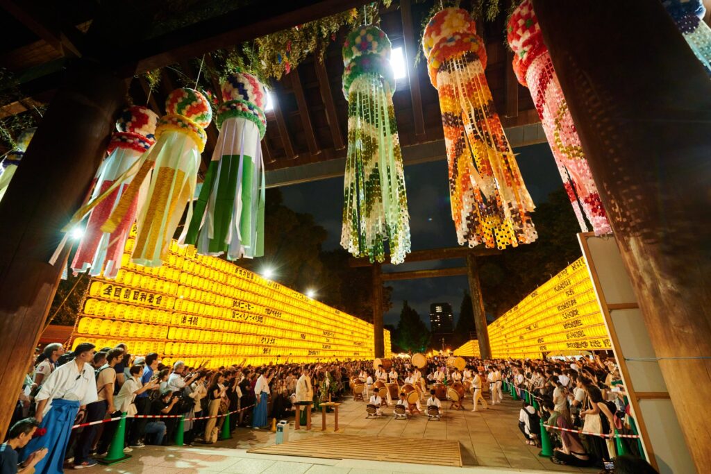 【靖國神社】7月13日～16日まで「みたままつり」開催