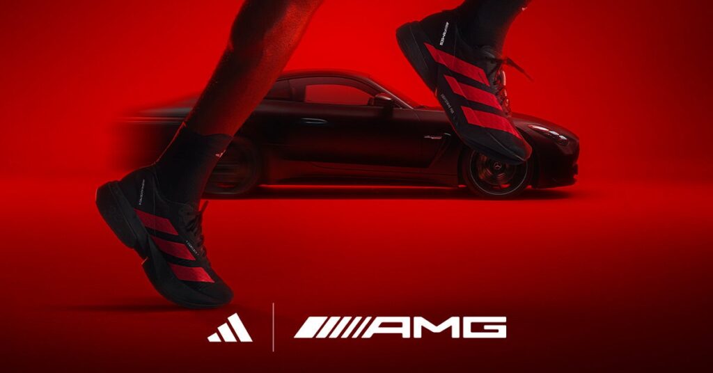 アディダスとMERCEDES-AMGのコラボレーション　ADIZERO x AMGランニングコレクションが登場
