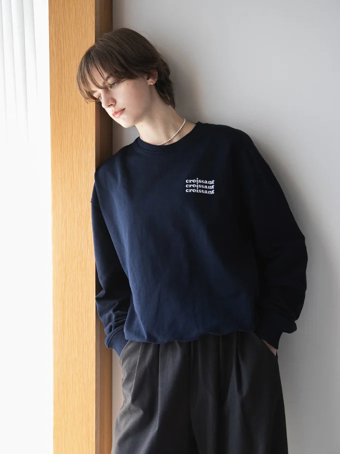 Les Petits Basicsの遊び心ある別注スウェット
