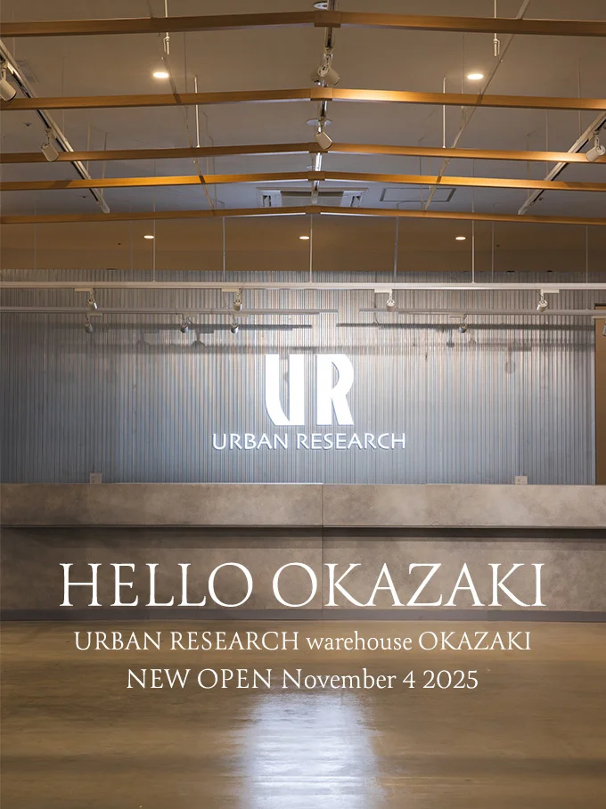 URBAN RESEARCH warehouse 三井アウトレットパーク岡崎店 NEW OPEN！
