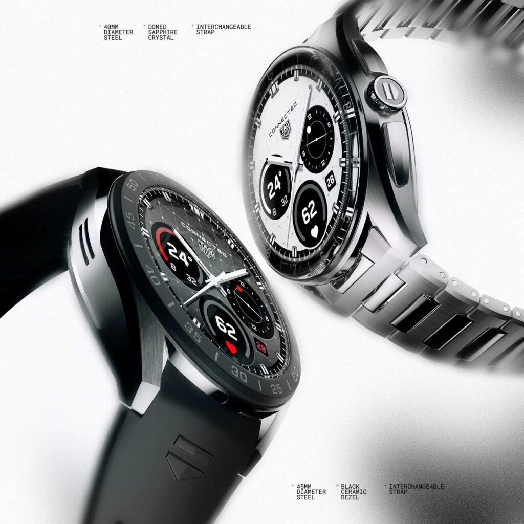 タグ・ホイヤー、コネクテッドウォッチ第5世代「TAG Heuer Connected Calibre E5」を発表、スイスのクラフツマンシップとデジタルテクノロジーが融合した新時代のスマートウォッチ