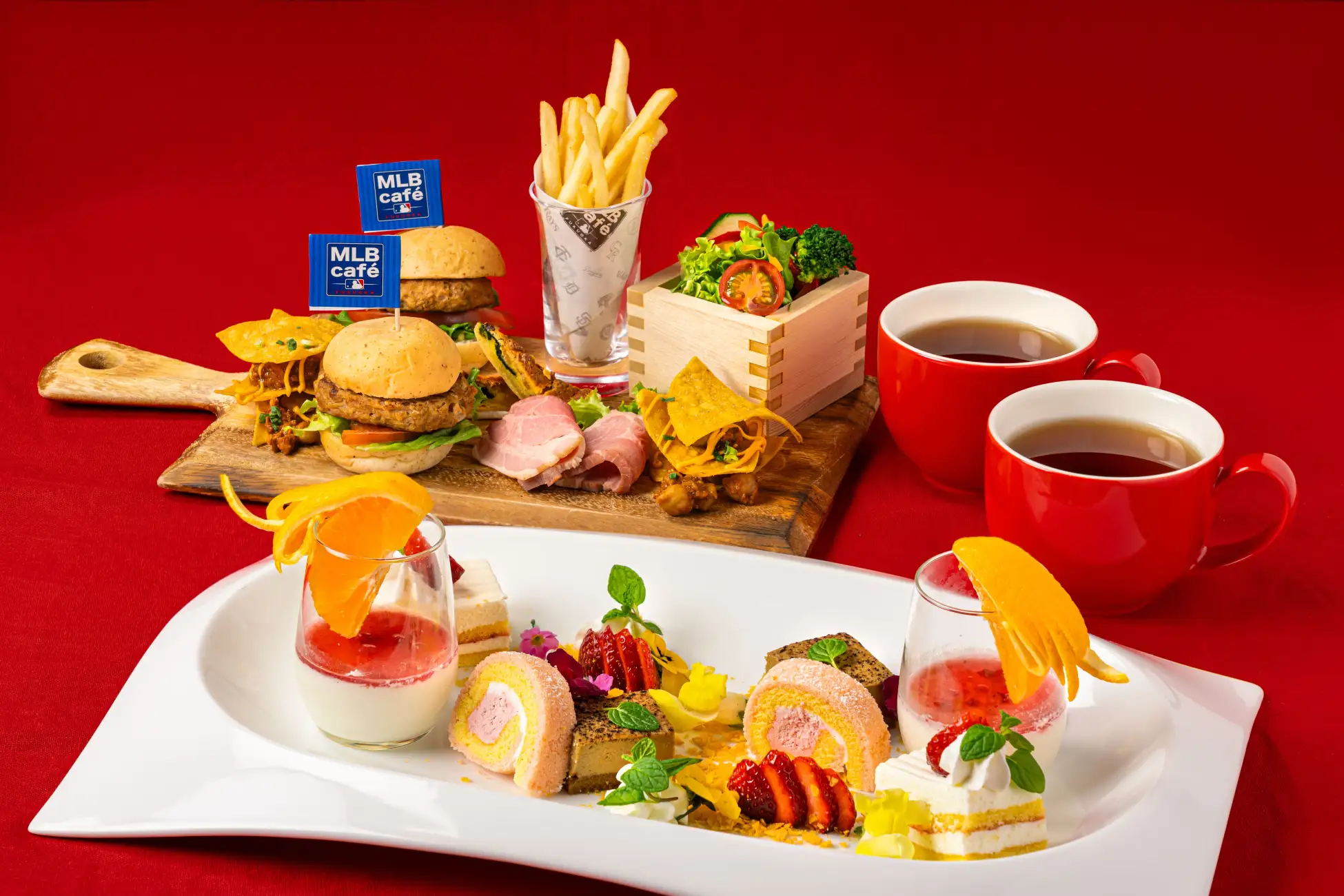 1日5組限定！MLB cafe FUKUOKAでオリジナルアフタヌーンティーを提供！