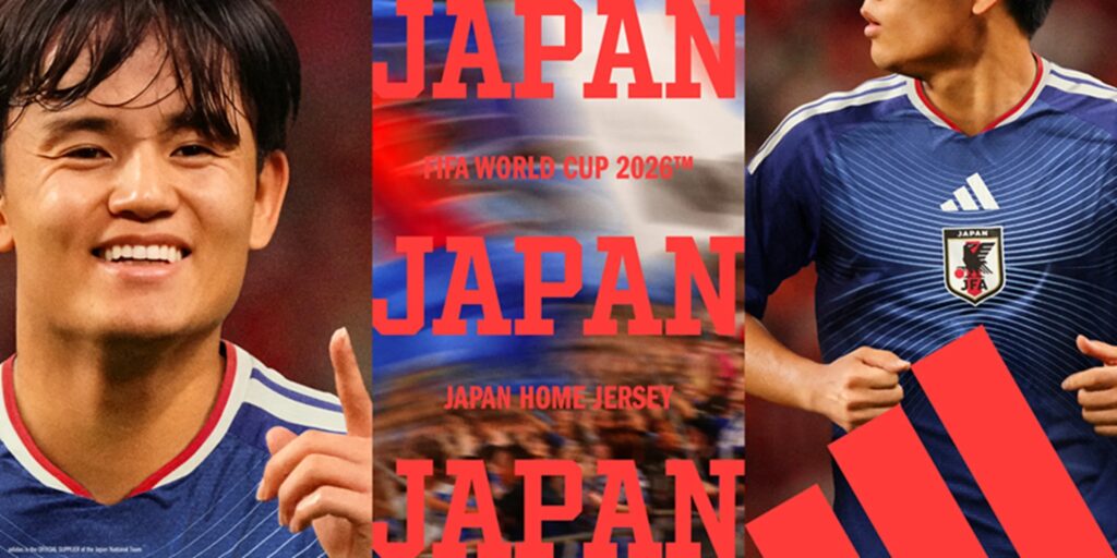 さあ、日本中を熱狂の渦へ。もっと、先へ。アディダス「サッカー日本代表 2026 ホーム ユニフォーム」発表