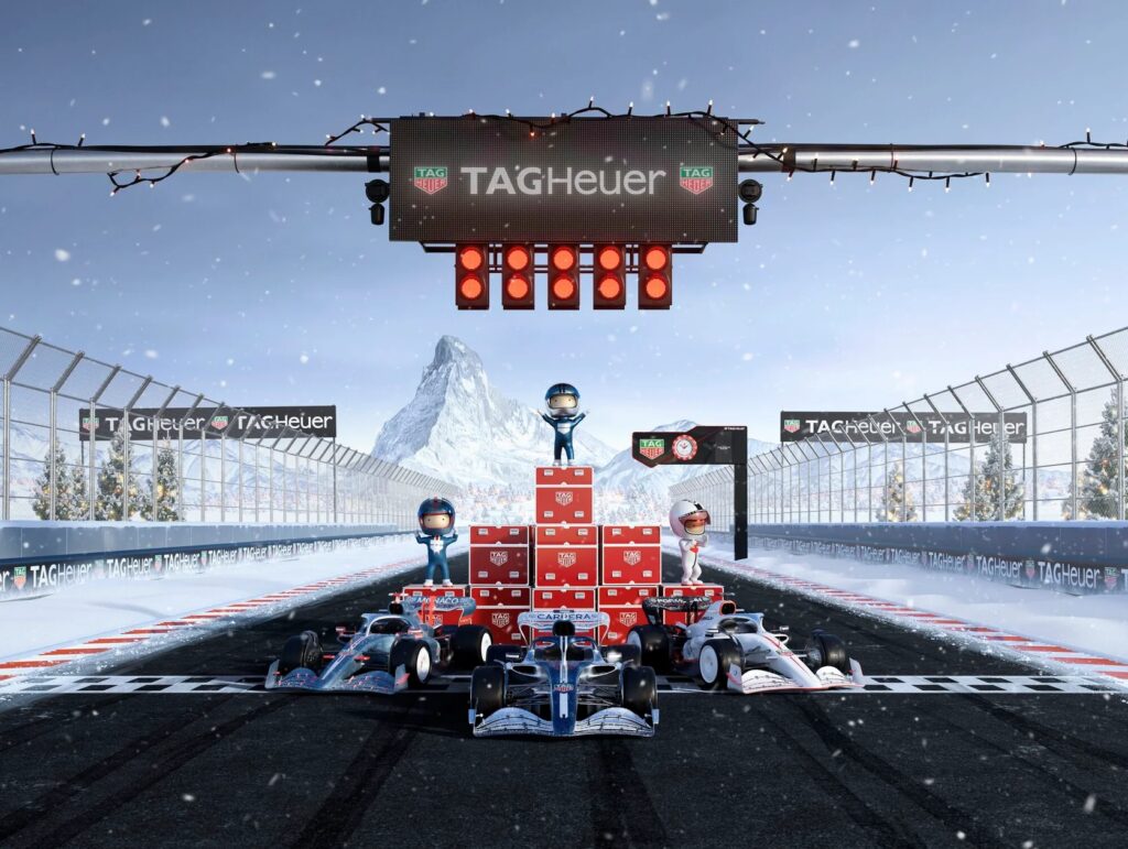 タグ・ホイヤー、スピードと輝きに満ちたホリデーキャンペーン2025を発表