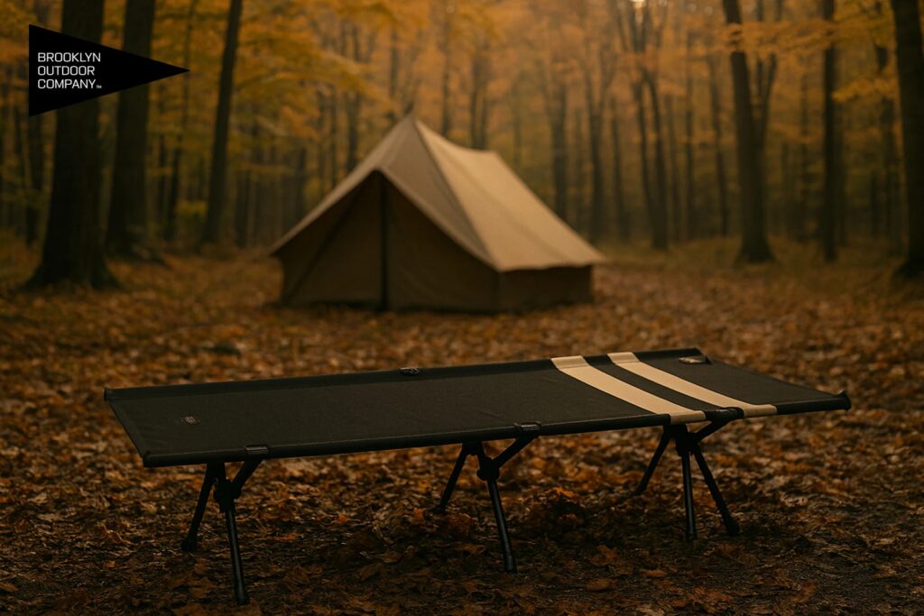 人気の「The 600D Folding Cot」に新色登場。変わらぬ寝心地と静音性に新たな選択肢を追加