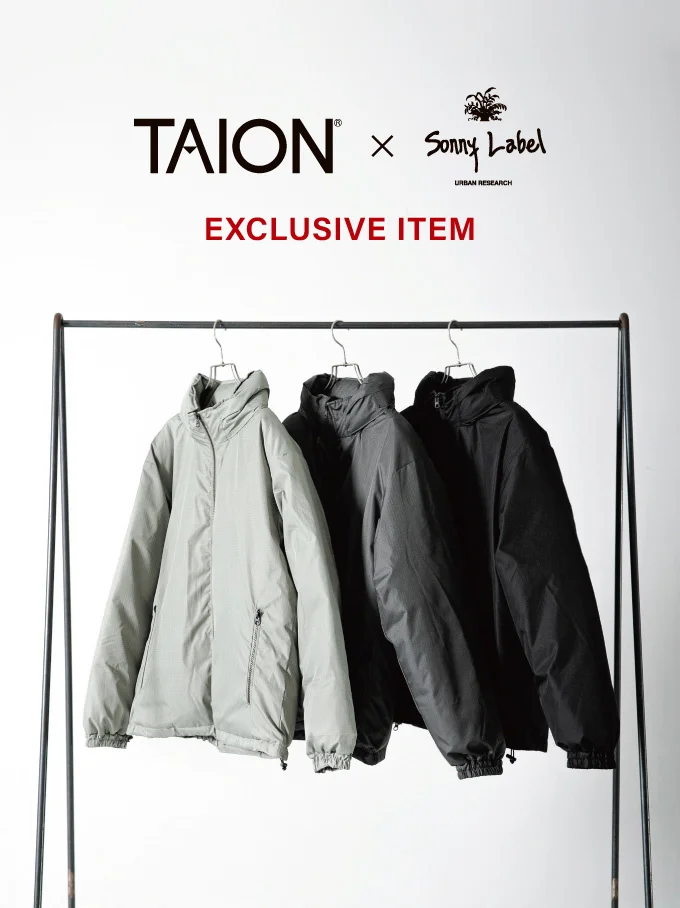 TAION × URBAN RESEARCH Sonny Label 別注アウターが登場！