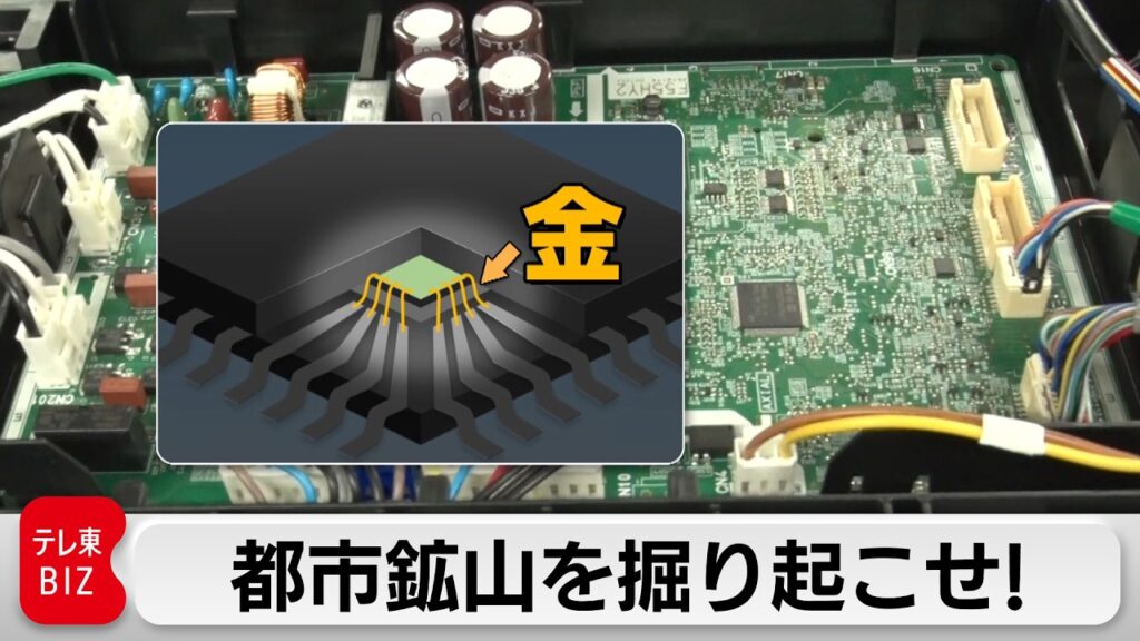 “令和のゴールドラッシュ”三菱マテリアルが仕掛ける資源循環ビジネス【ガイアの夜明け】