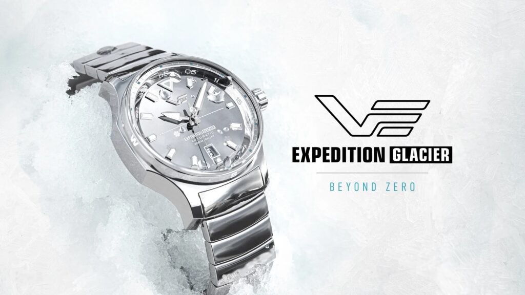 氷河から生まれたミラーウォッチ。VOSTOK EUROPE新作「Expedition Glacier」世界限定500本登場！特製アクリルBOX付き!!