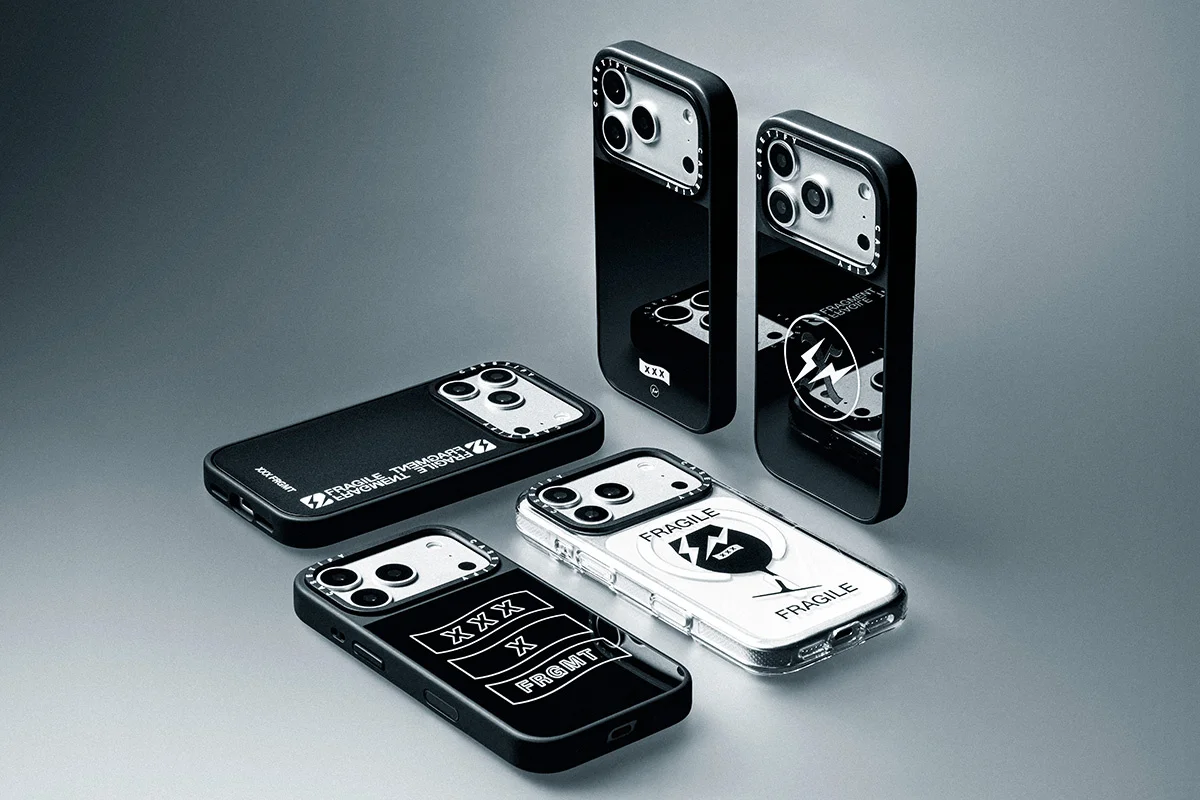 CASETiFY、「GOD SELECTION XXX」と「fragment」とのリバイバル