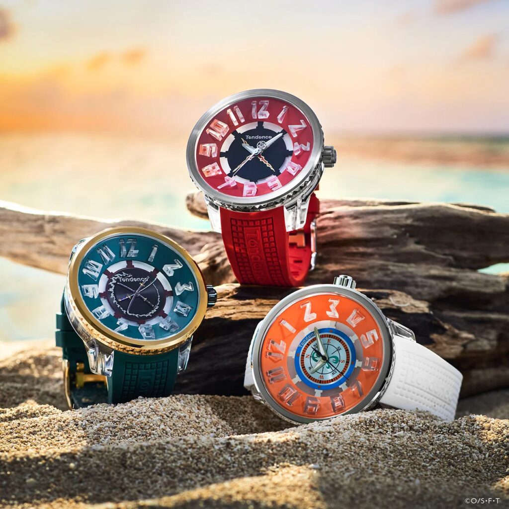 スイス生まれの時計ブランドTendence（テンデンス）は人気TVアニメ『ONE PIECE』とのコラボレーションウォッチを渋谷ポップアップストアに出展します