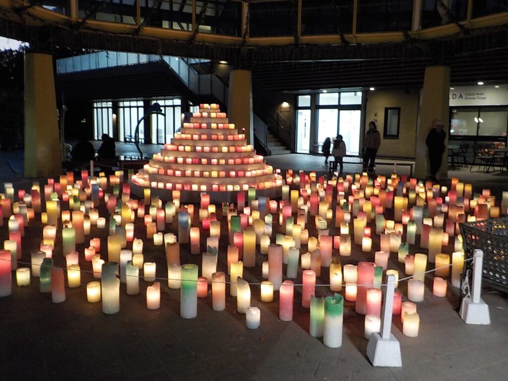 河川環境楽園 冬の楽園祭メインイベント「キャンドルナイト」 開催中です！