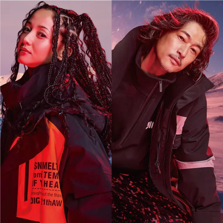 【阪急メンズ大阪】 関西初登場！機能美に都市的感性を掛け合わせた スノーウェアブランド「DIG」POP-UP STORE開催！