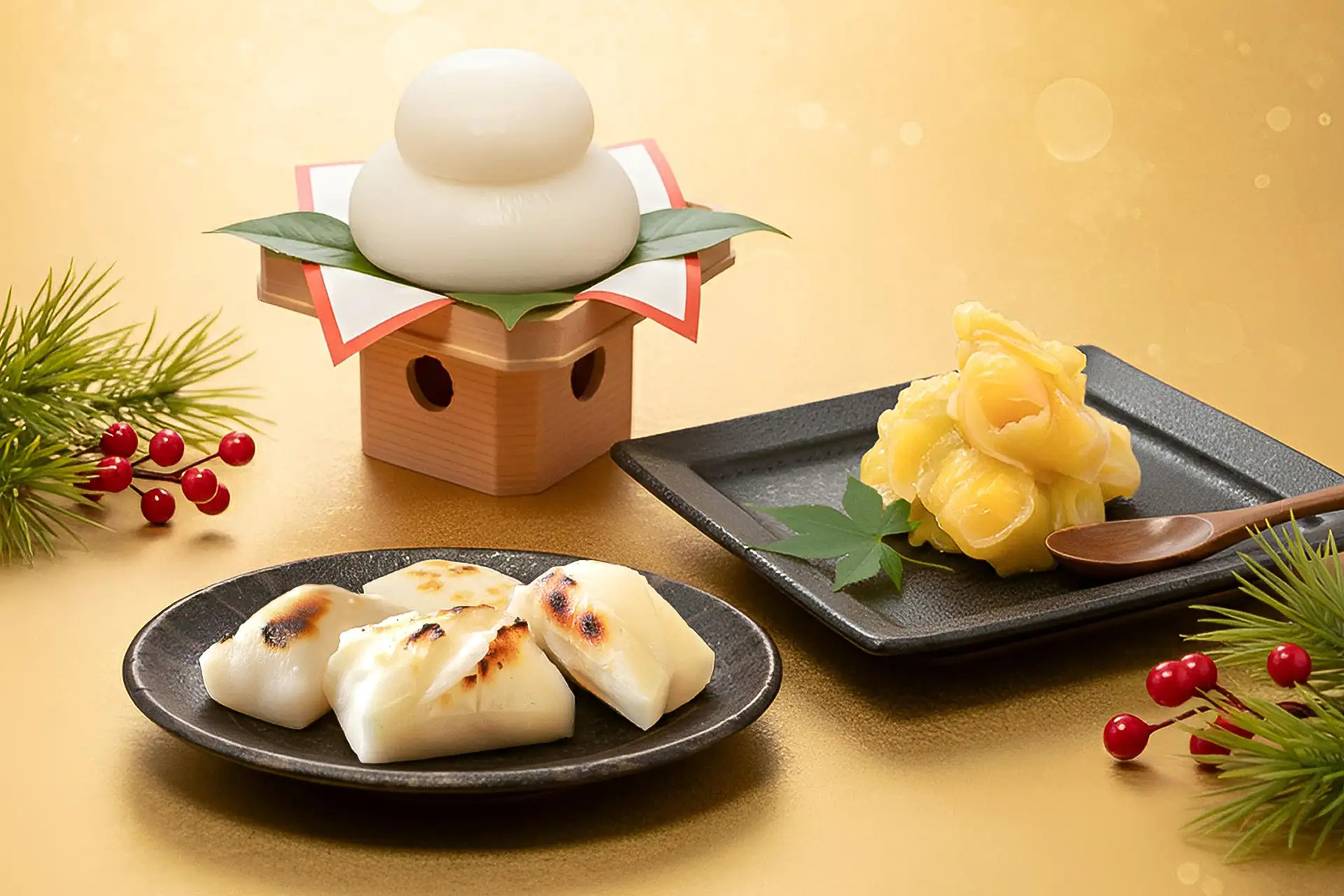 【予約開始】一年のはじまりは“本物の餅”から。たいようの正月限定「鏡餅・のし餅・栗きんとん」