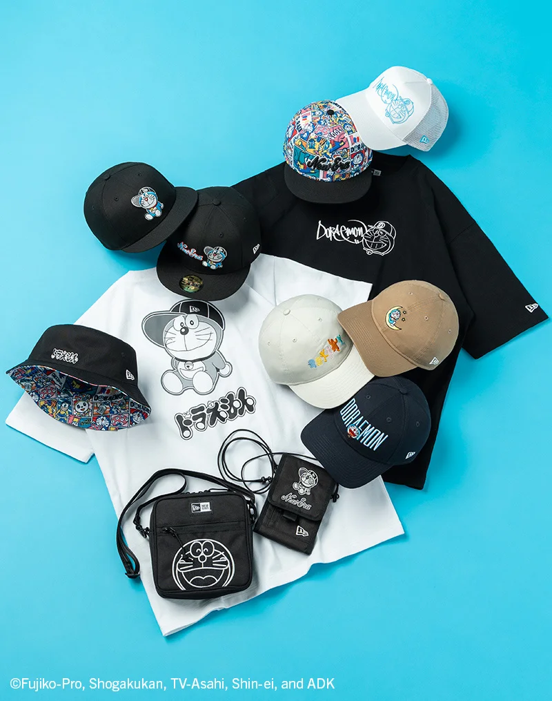 【ニューエラ】『ドラえもん』オリジナルコレクションの新作を1月15日（木）に発売