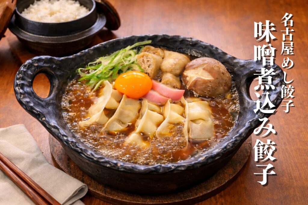 にこにこ餃子の「名古屋めし餃子」最新作！『味噌煮込み餃子』が1月12日より新登場