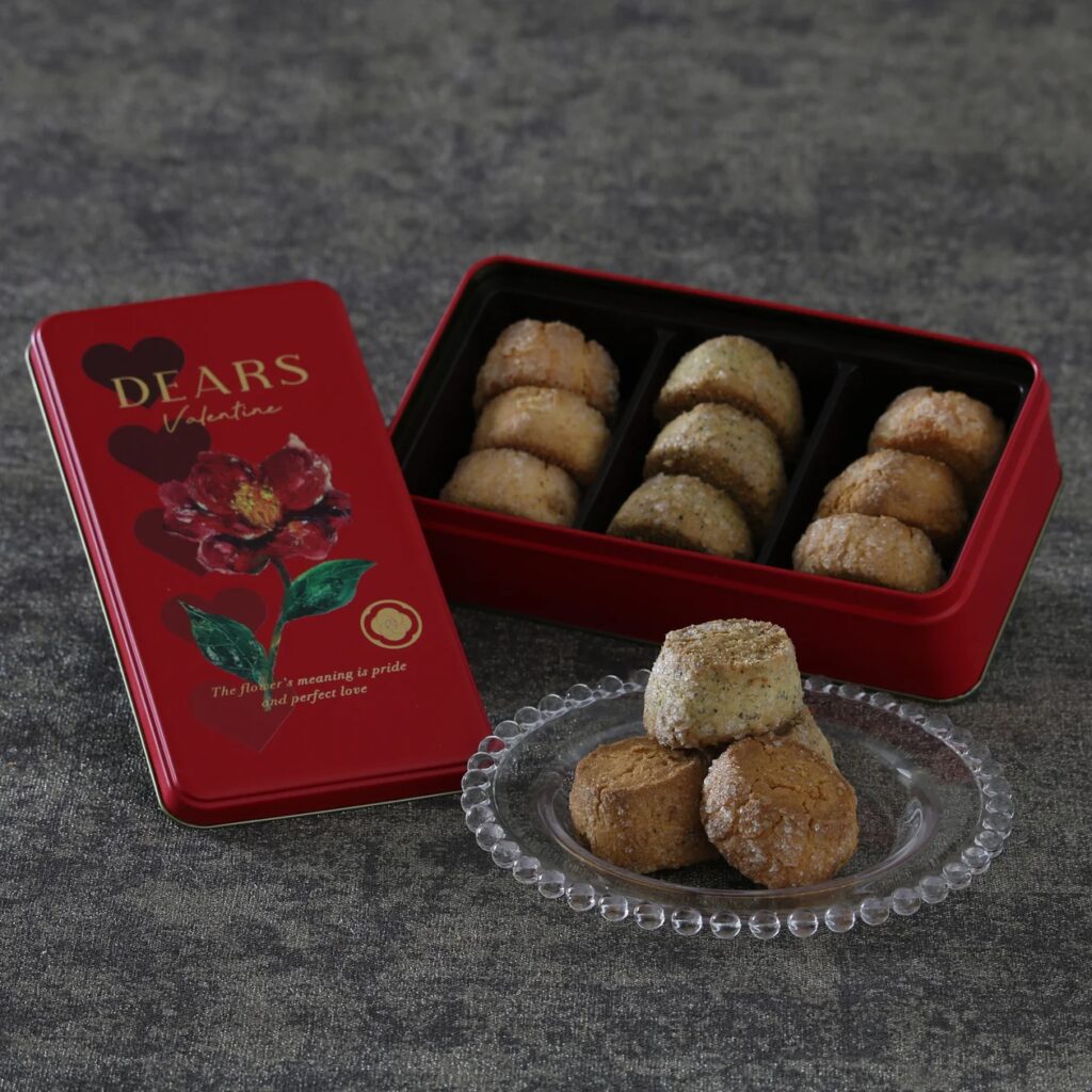 スイーツブランド『DEARS』から、国産発酵バターをたっぷりと使用した『ディアマンクッキー バレンタイン限定アソート缶』が数量限定で発売！