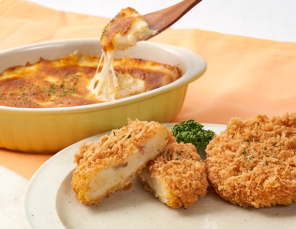 「チーズグラタンコロッケ」　1/28（水）より期間限定で発売　～2種類のチーズを使用、冬限定の濃厚クリームコロッケ～