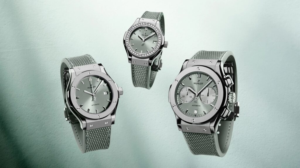 【ウブロ】セージグリーンの新作「クラッシック・フュージョン」3モデルを発表