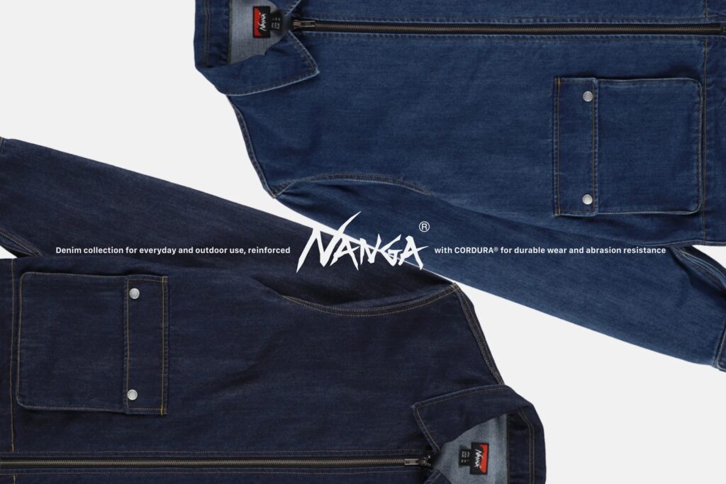 【NANGA】CORDURA(R) DENIMを採用した新作ウェアが登場！