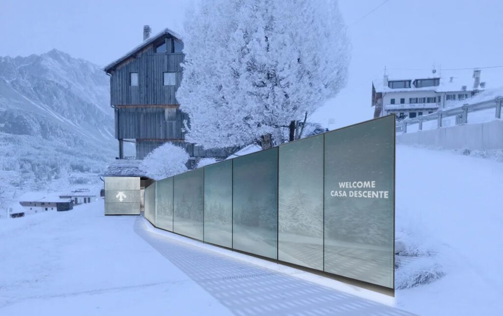 『デサント』 伊・コルティナに ブランドハウス「CASA DESCENTE」を期間限定で開設