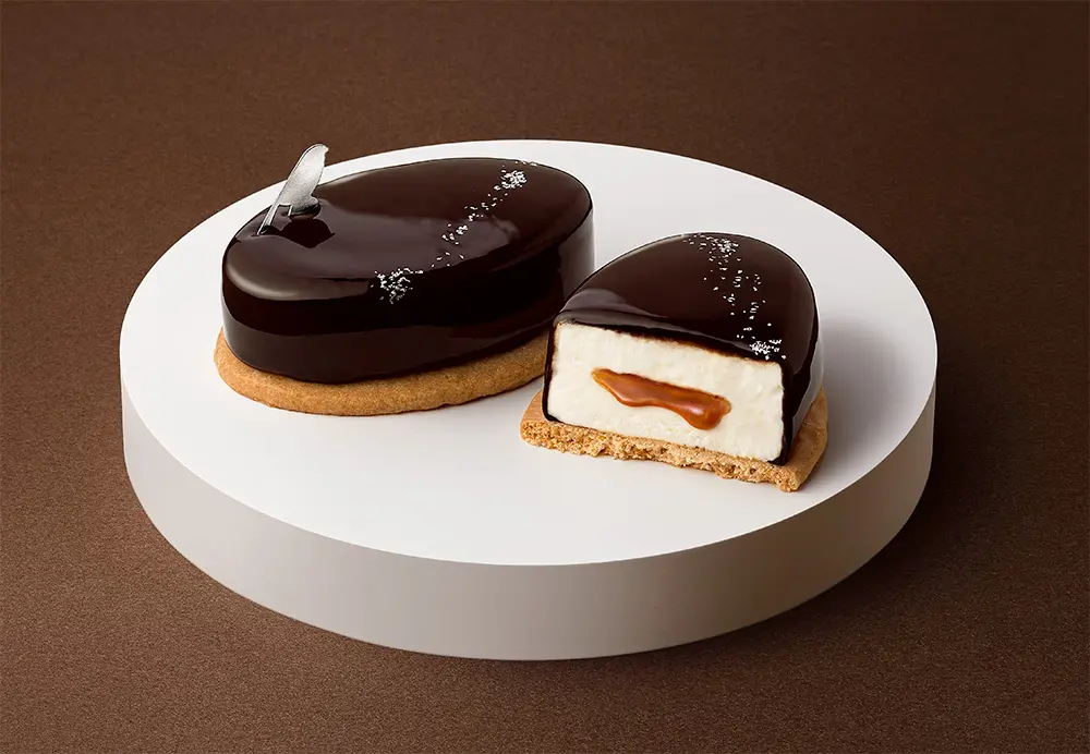 【大丸札幌店】冬の星空を映すバレンタインチーズケーキ誕生。キャラメルミルクスイーツ専門店「BLUE POND(ブルーポンド)」