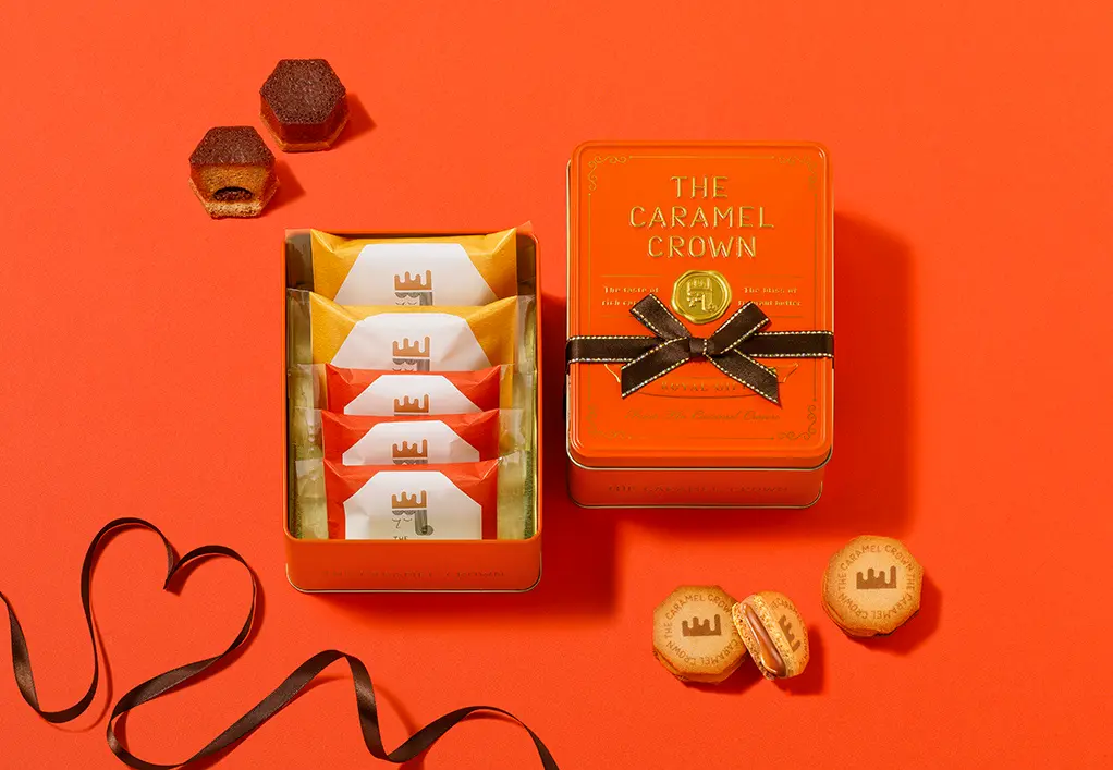 【大阪限定】キャラメルスイーツ専門店「ザ・キャラメルクラウン」から『THE キャラメル缶 Sweet』が登場！バレンタインシーズン限定の特別なアソート缶