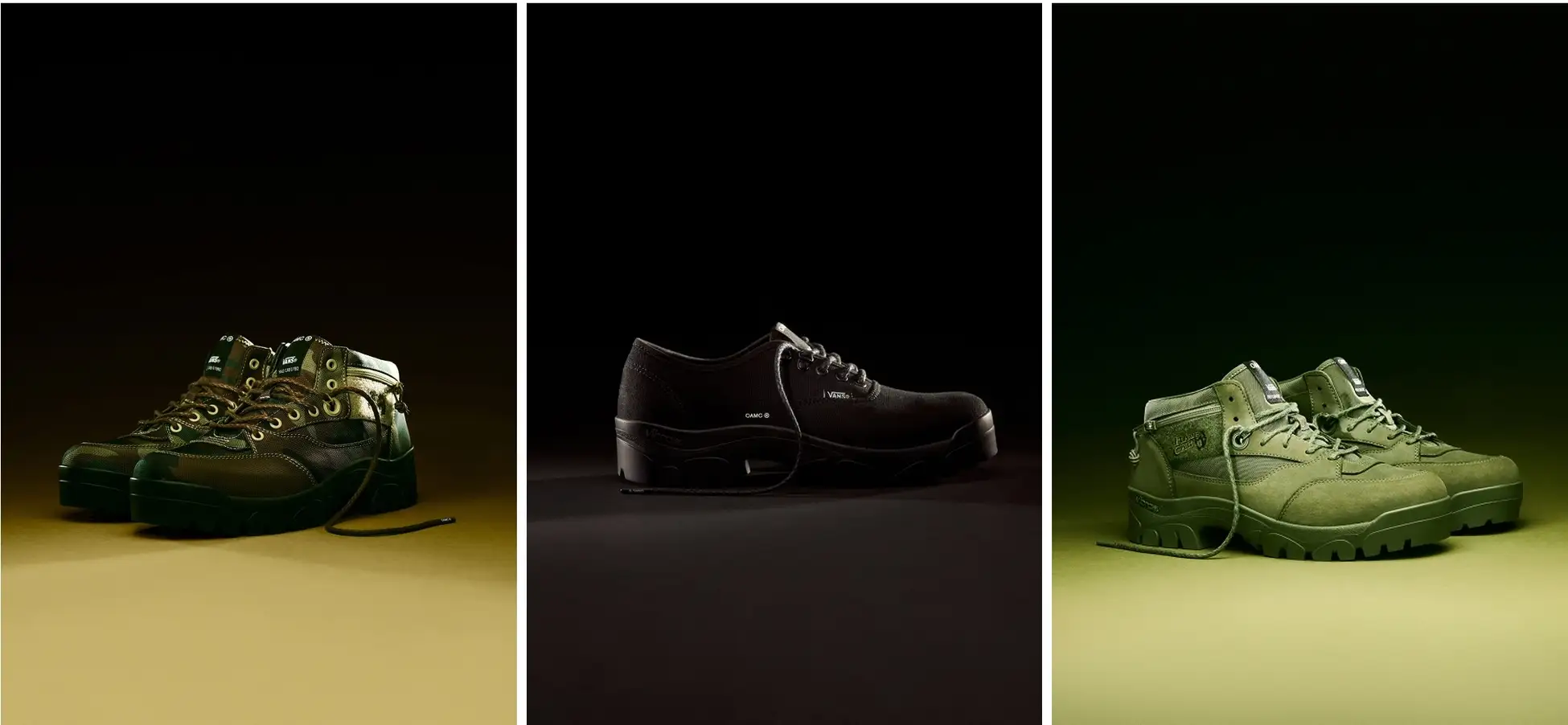 ＜OTW by Vans x OAMC＞ フランス・パリを拠点する注目ブランド「OAMC」とのコラボレーションが実現 アイコニックなシルエットに革新的な機能美を融合した2つの新モデルが誕生