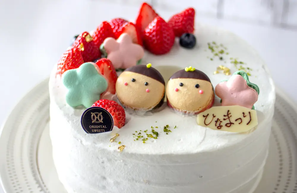 【オリエンタルホテル福岡 博多ステーション】桃の節句を彩る「ひなシフォンケーキ」を2026年2月25日（水）まで予約受付中